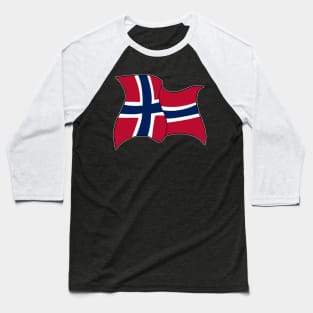 flag of Norway - sports, flags, and culture inspired designs Baseball T-Shirt